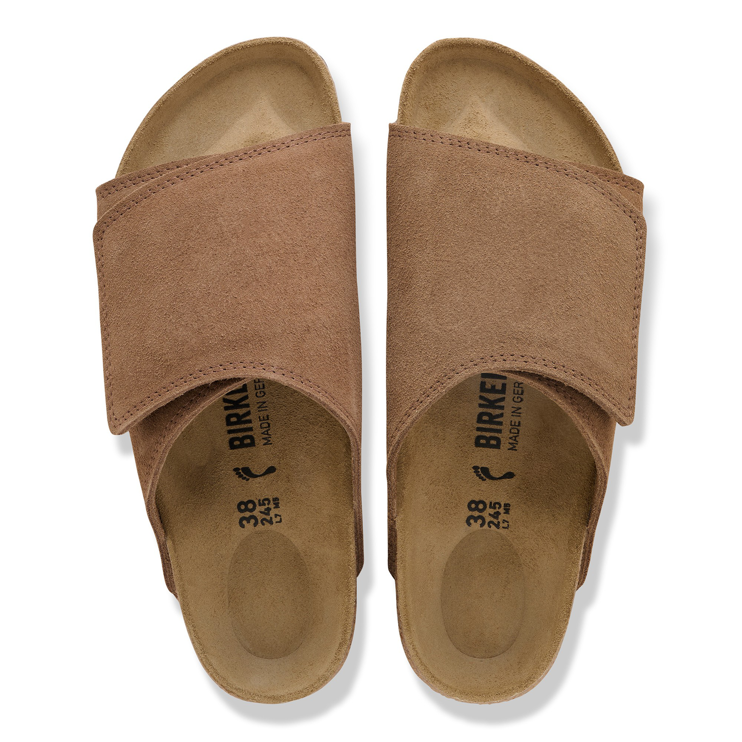 Solana VL Suede Leather Dark Tea - BIRKENSTOCK