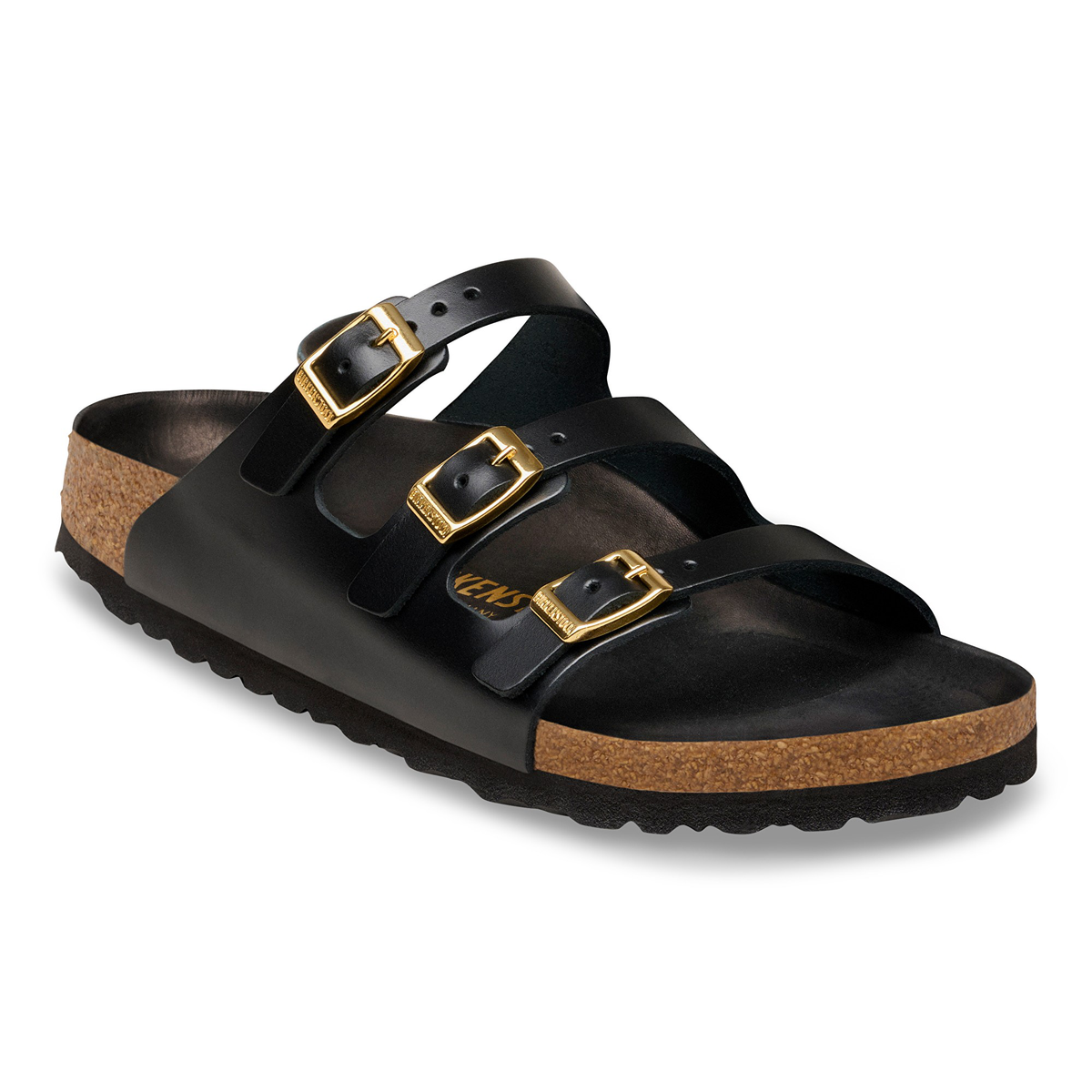 Florida Fresh Natural Leather Black New Dressy Leather