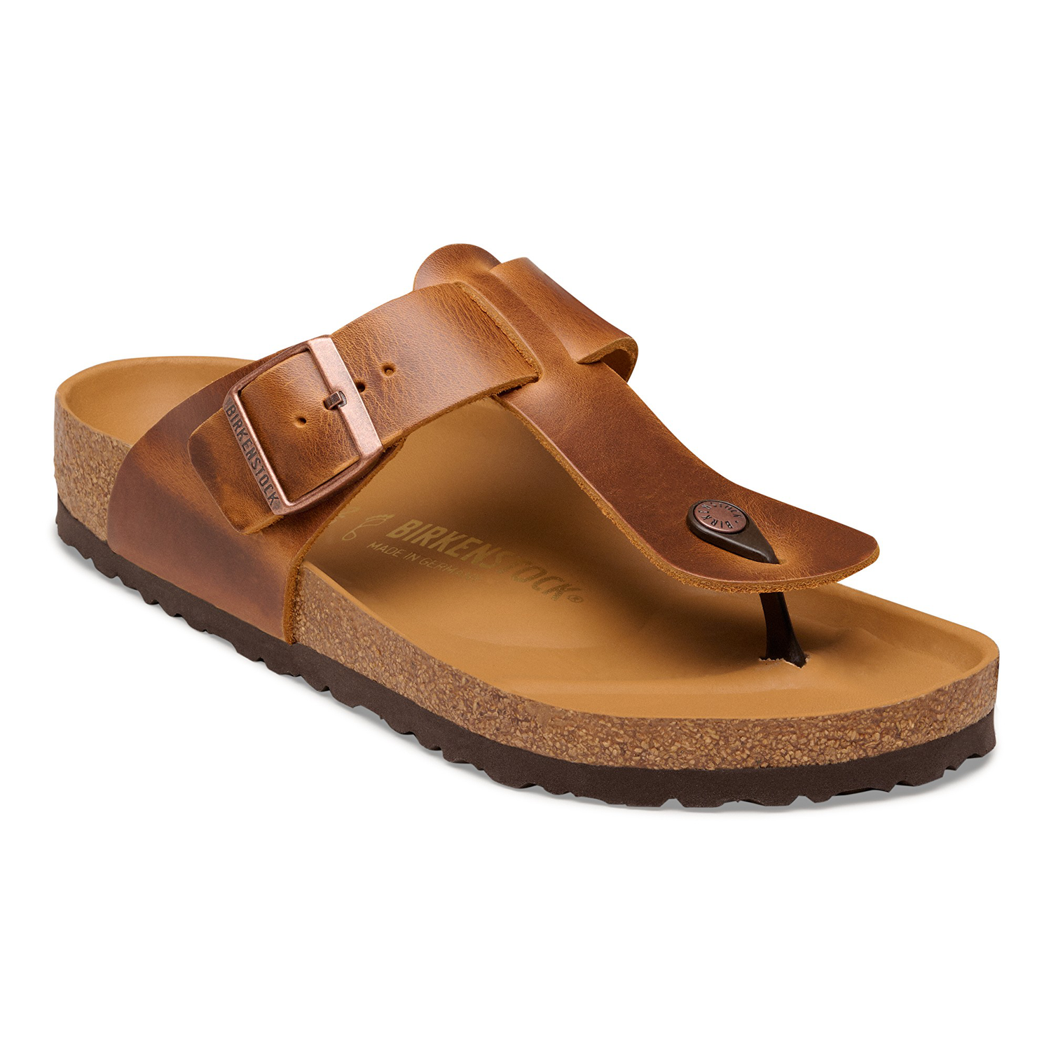 Safaga Natural Leather Cognac - BIRKENSTOCK