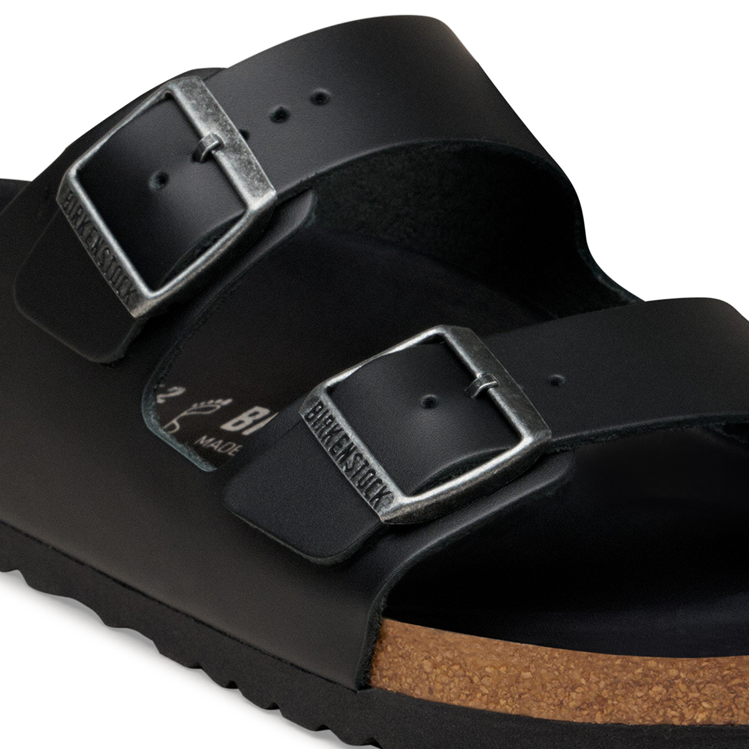 Arizona BS Natural Leather Black - BIRKENSTOCK