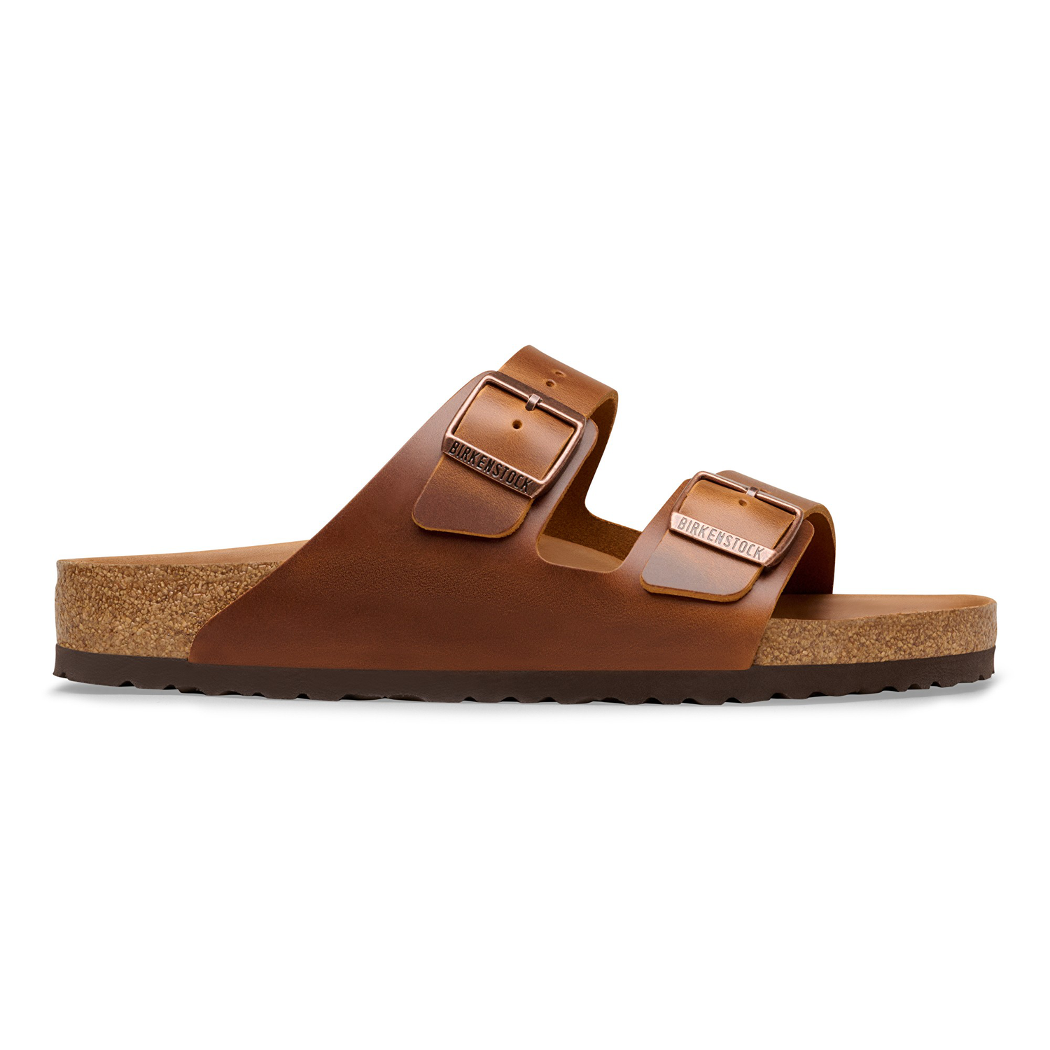 Arizona BS Natural Leather Cognac - BIRKENSTOCK