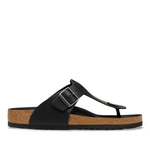 Safaga Natural Leather Black - BIRKENSTOCK