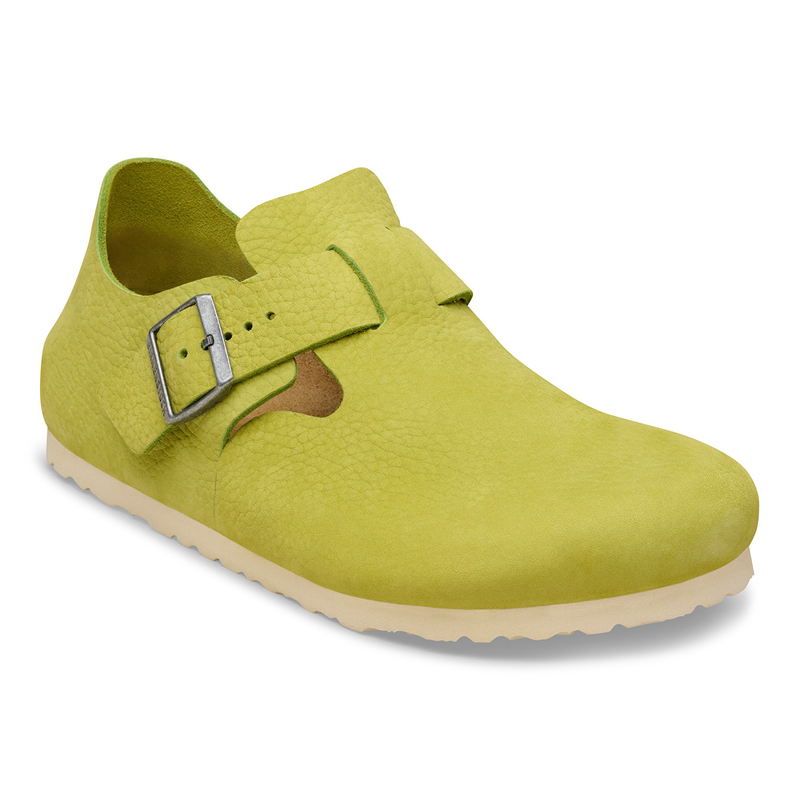 London BS Nubuk Leather Archive Mid Green
