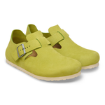London BS Nubuk Leather Archive Mid Green - BIRKENSTOCK
