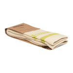 Cotton Tennis Socks Cotton/Polyamid/Elastane Oatmeal/Archive Mid Green - BIRKENSTOCK