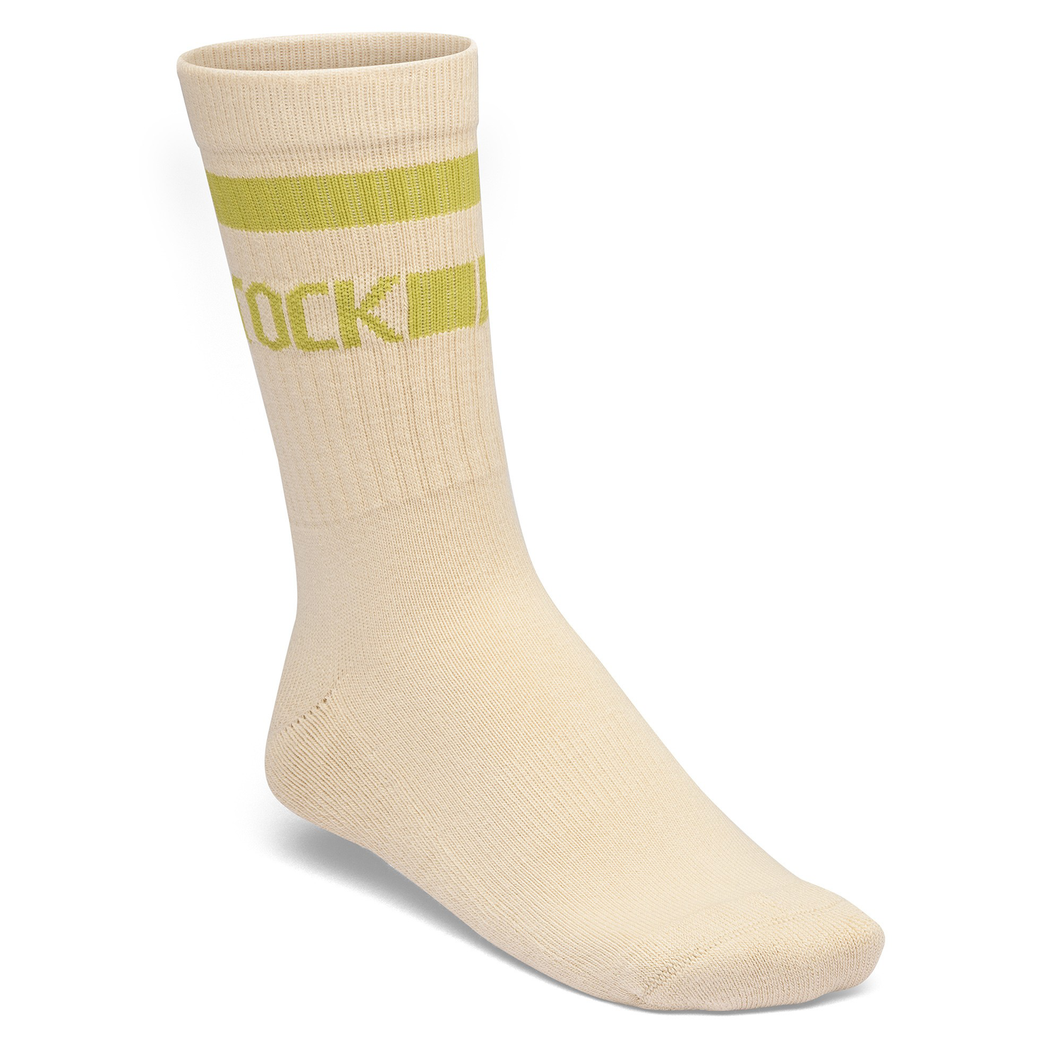 Cotton Tennis Socks Cotton/Polyamid/Elastane Oatmeal/Archive Mid Green - BIRKENSTOCK