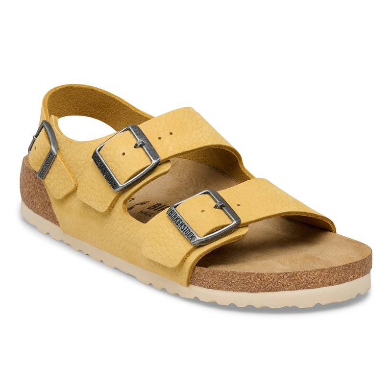 Milano BS Nubuk Leather Archive Yellow