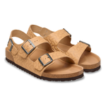 Milano BS Natural Leather Embossed Nature Semi Veg Tan - BIRKENSTOCK