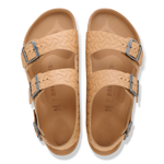 Milano BS Natural Leather Embossed Nature Semi Veg Tan - BIRKENSTOCK