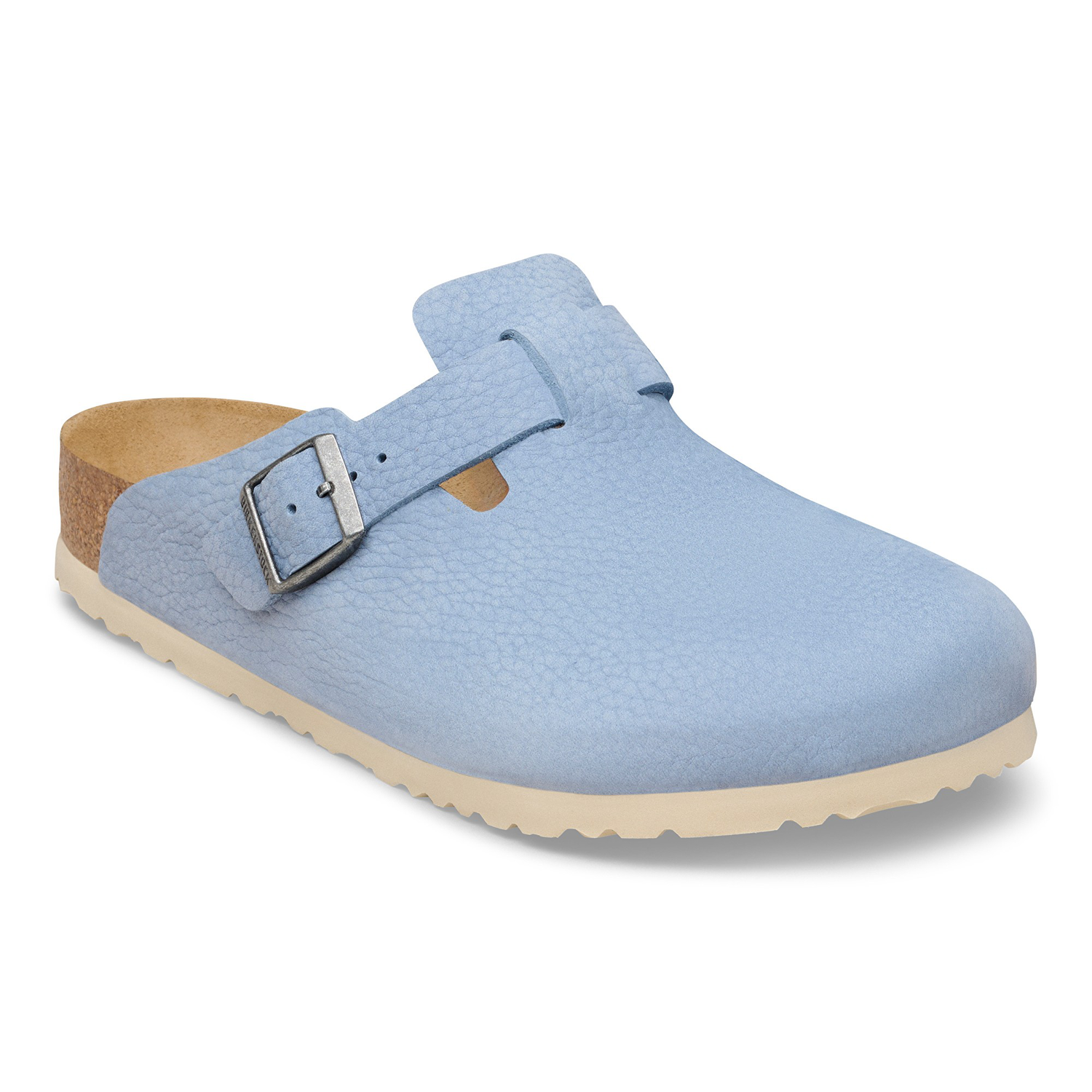 Boston BS Nubuk Leather Archive Denim Blue - BIRKENSTOCK