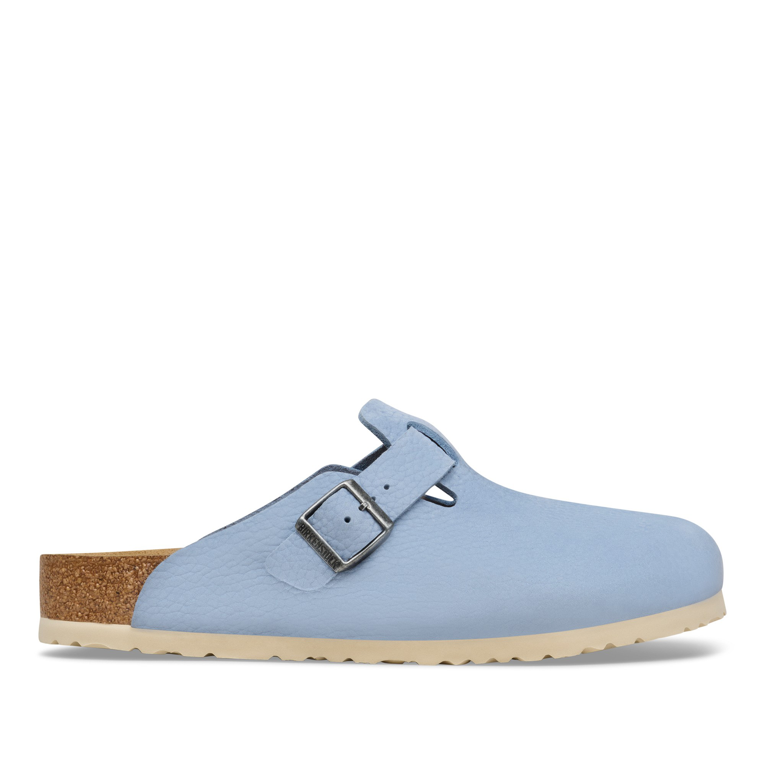 Boston BS Nubuk Leather Archive Denim Blue - BIRKENSTOCK