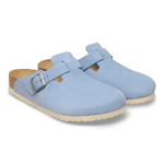 Boston BS Nubuk Leather Archive Denim Blue - BIRKENSTOCK