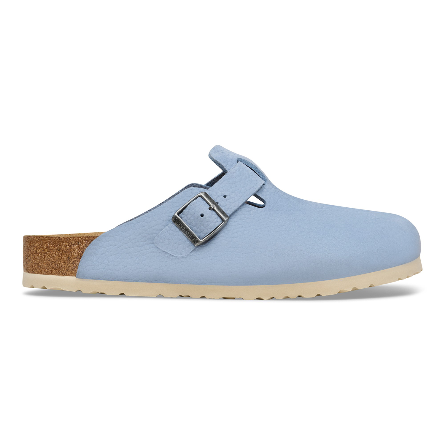 Boston BS Nubuk Leather Archive Denim Blue - BIRKENSTOCK