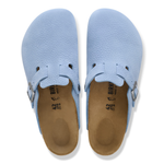 Boston BS Nubuk Leather Archive Denim Blue - BIRKENSTOCK