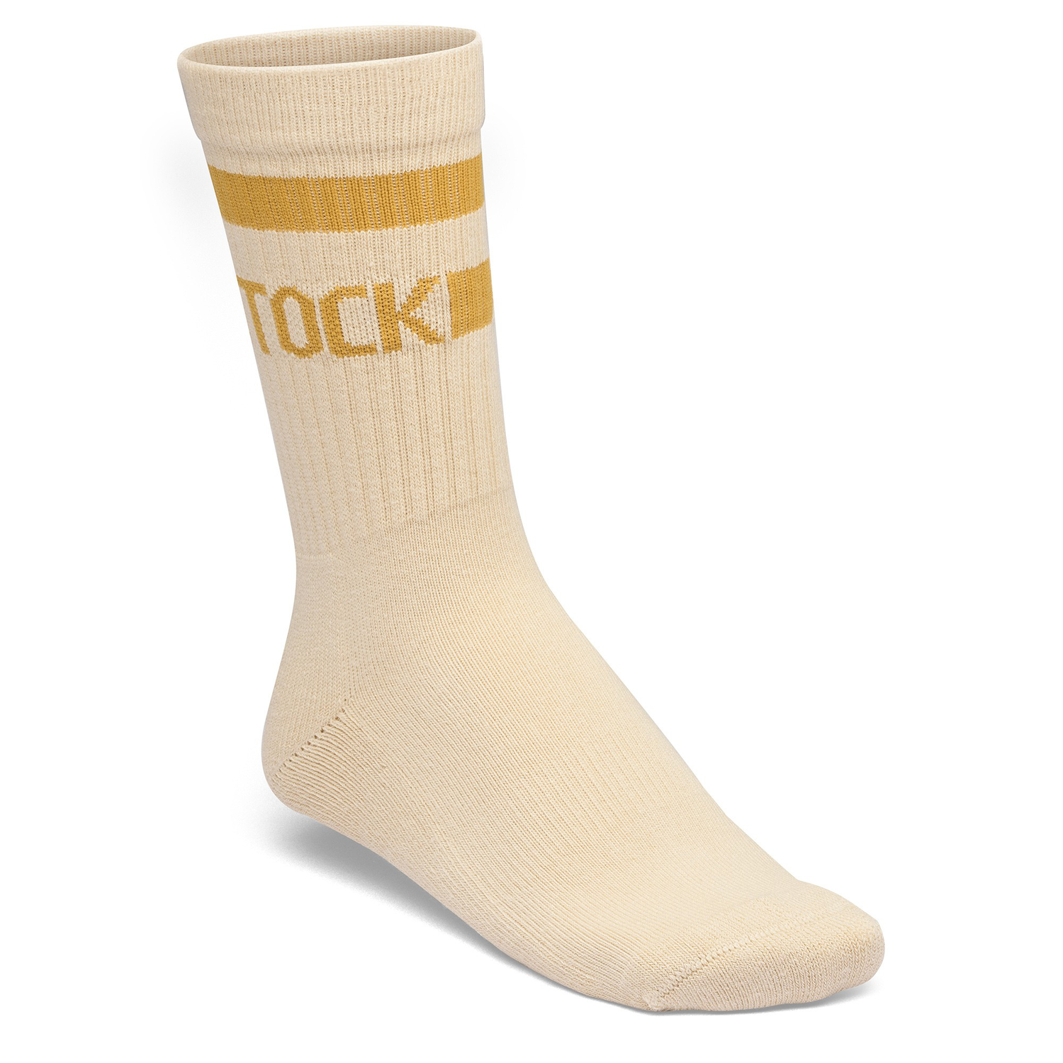 Cotton Tennis Socks Cotton/Polyamid/Elastane Oatmeal/Archive Yellow - BIRKENSTOCK