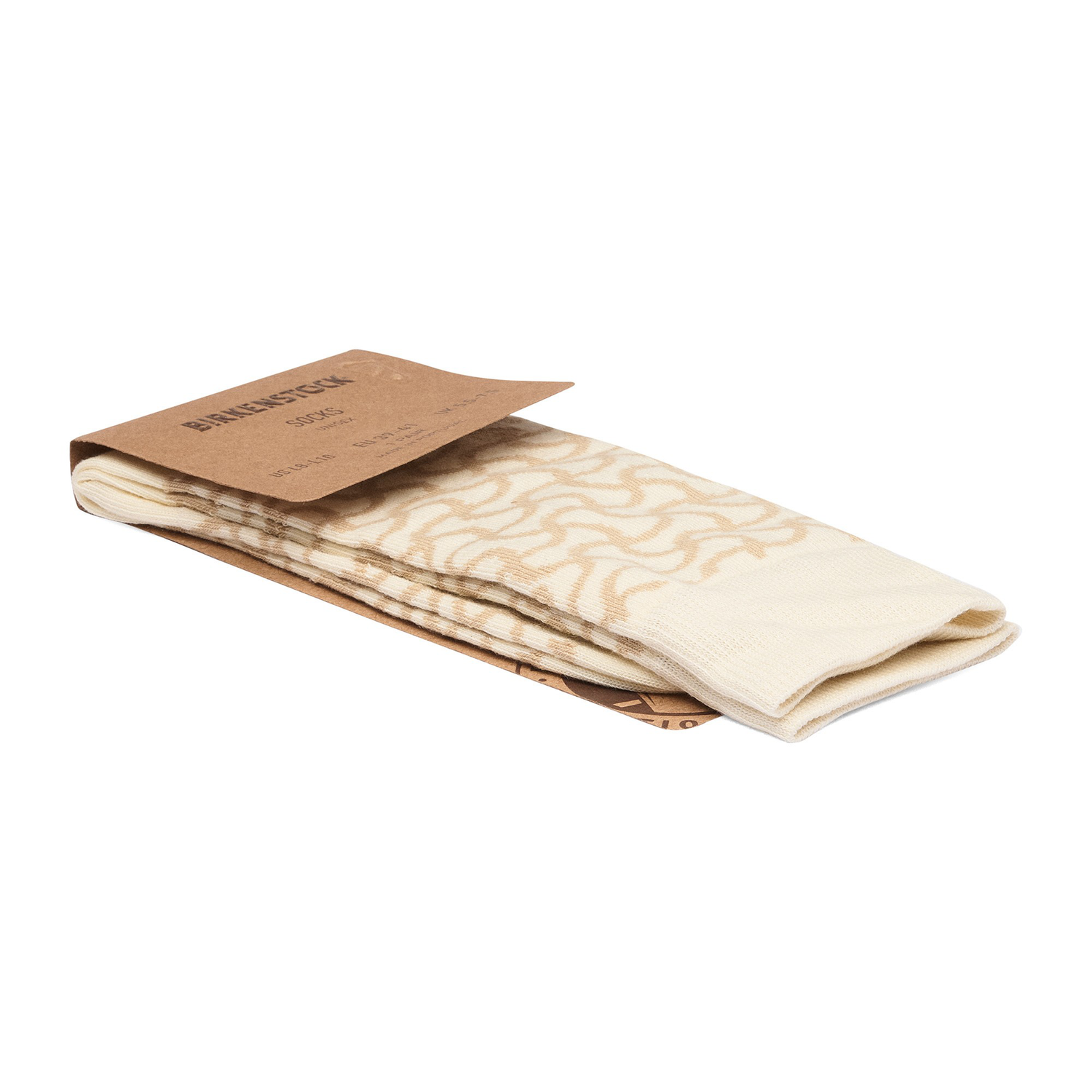 Cotton Sole Cotton/Polyamid/Elastane Eggshell - BIRKENSTOCK