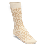 Cotton Sole Cotton/Polyamid/Elastane Eggshell - BIRKENSTOCK