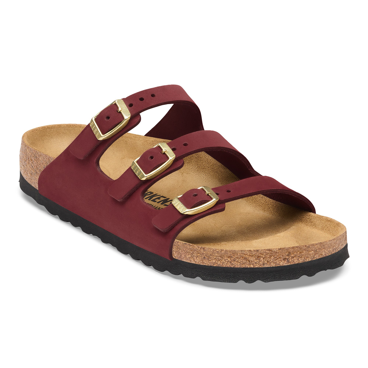 Florida Fresh Nubuck Leather Zinfandel
