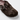 Boston Embroidery Suede Leather Chocolate