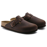 Boston Soft Footbed Natural Leather Oiled - BIRKENSTOCK