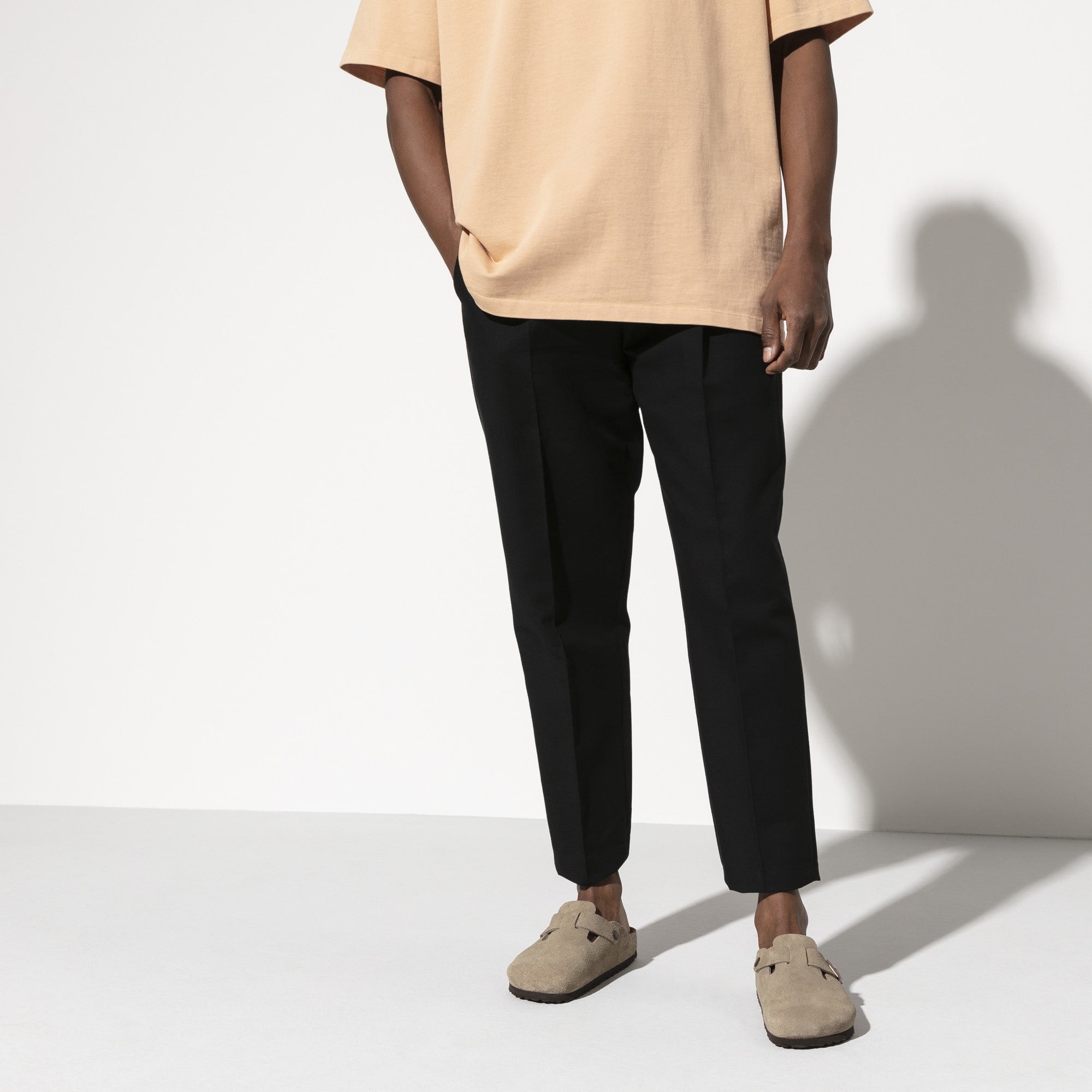 BIRKENSTOCK BOSTON TAUPE　サイズ41 Birkenstock Boston Braided narrow-width clogs for Women