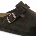 Boston Soft Footbed Suede Leather - BIRKENSTOCK