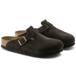 Boston Soft Footbed Suede Leather - BIRKENSTOCK