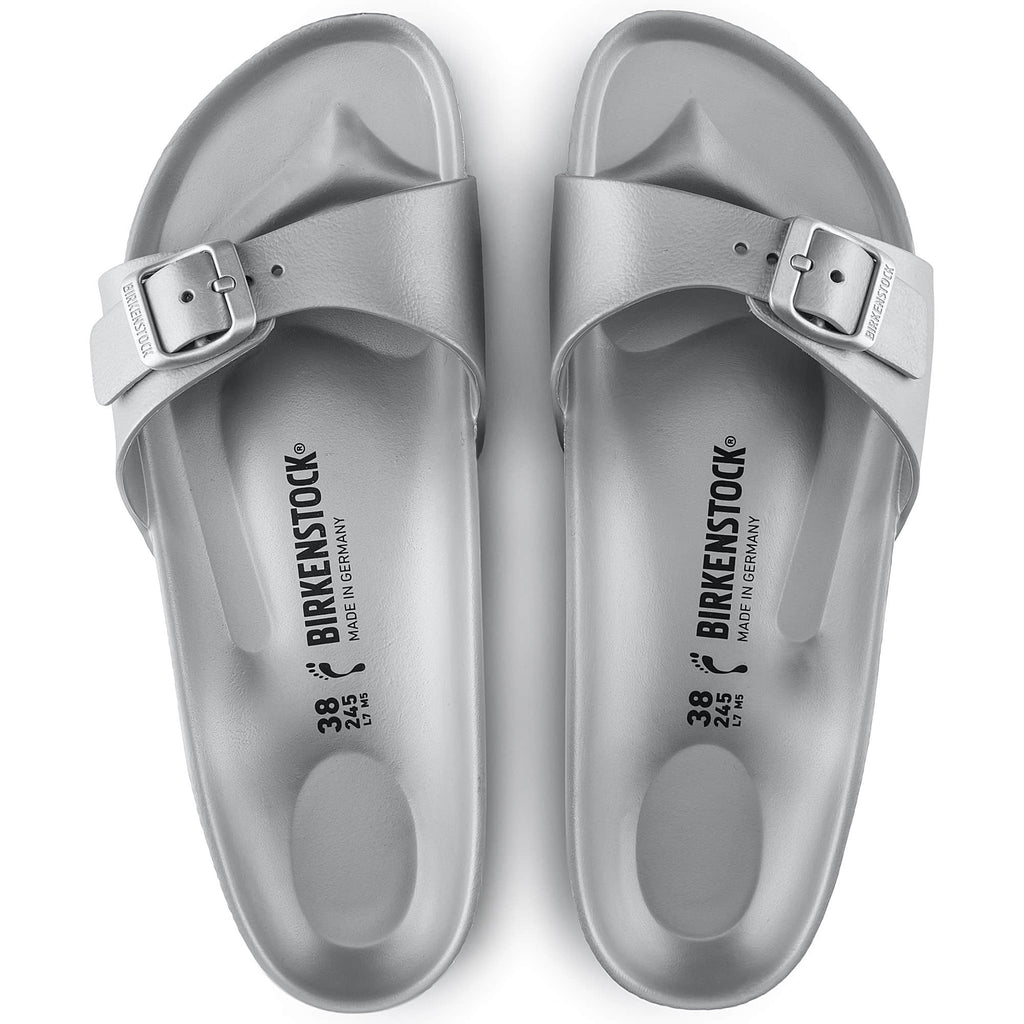 BIRKENSTOCK Madrid Essentials EVA Slides - Gray, Black, Brown