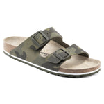 BIRKENSTOCK Arizona Birko-Flor Desert Soil Camouflage Green Sandal