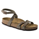 Strappy Birko-Flor Nubuck - BIRKENSTOCK
