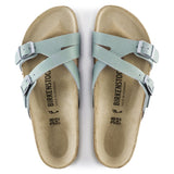 Yao Suede Leather Washed Metallic Mineral - BIRKENSTOCK