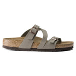 Salina Birko-Flor Nubuck Stone Gray bsi - BIRKENSTOCK
