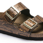 Arizona Embossed Natural Leather - BIRKENSTOCK