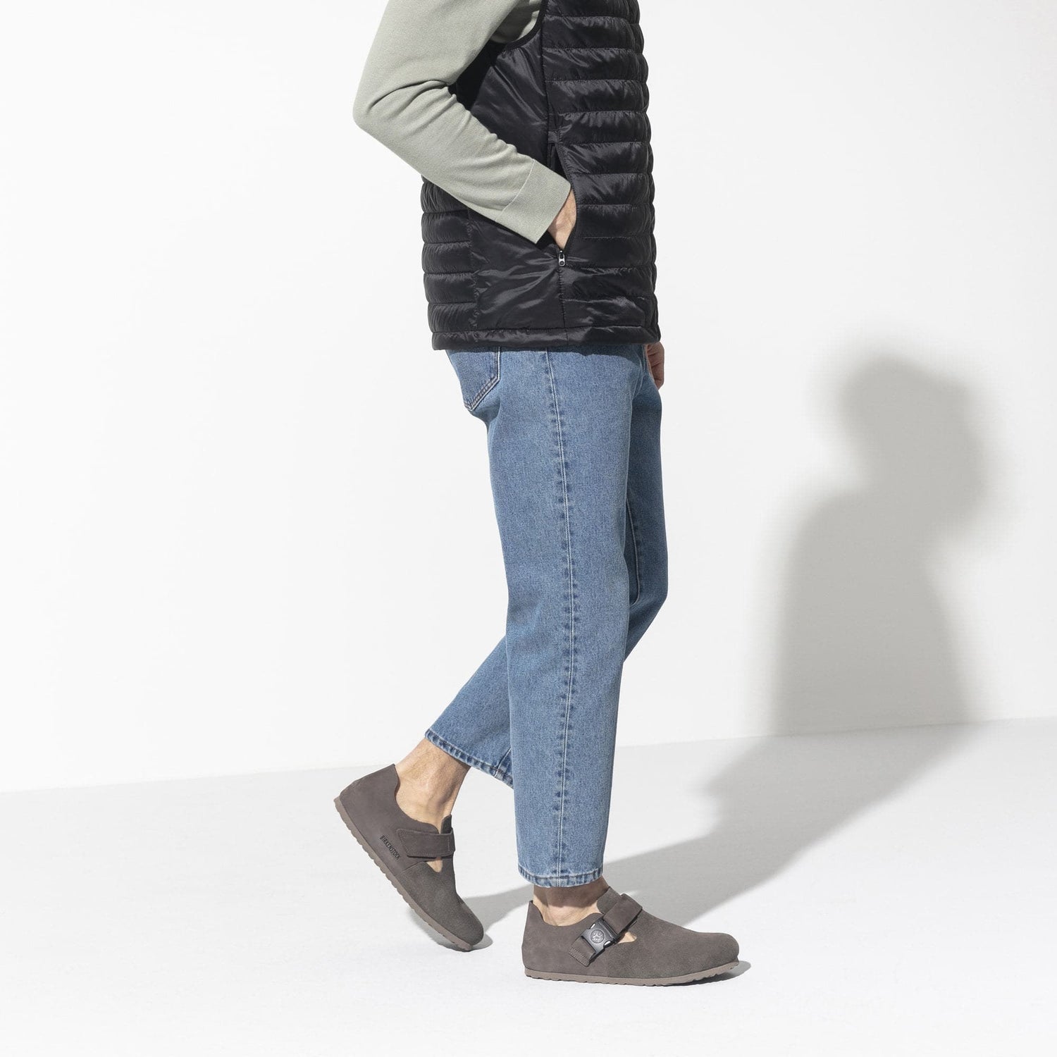 Jeans Birkenstock London London Tech Suede Leather – BIRKENSTOCK