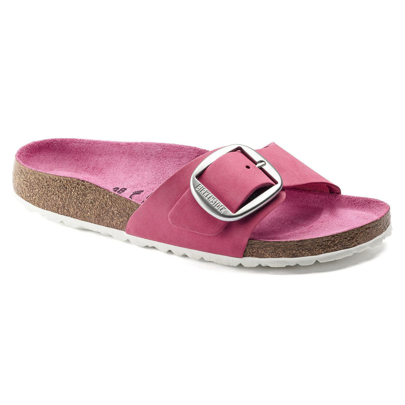 Madrid Big Buckle Nubuck Leather