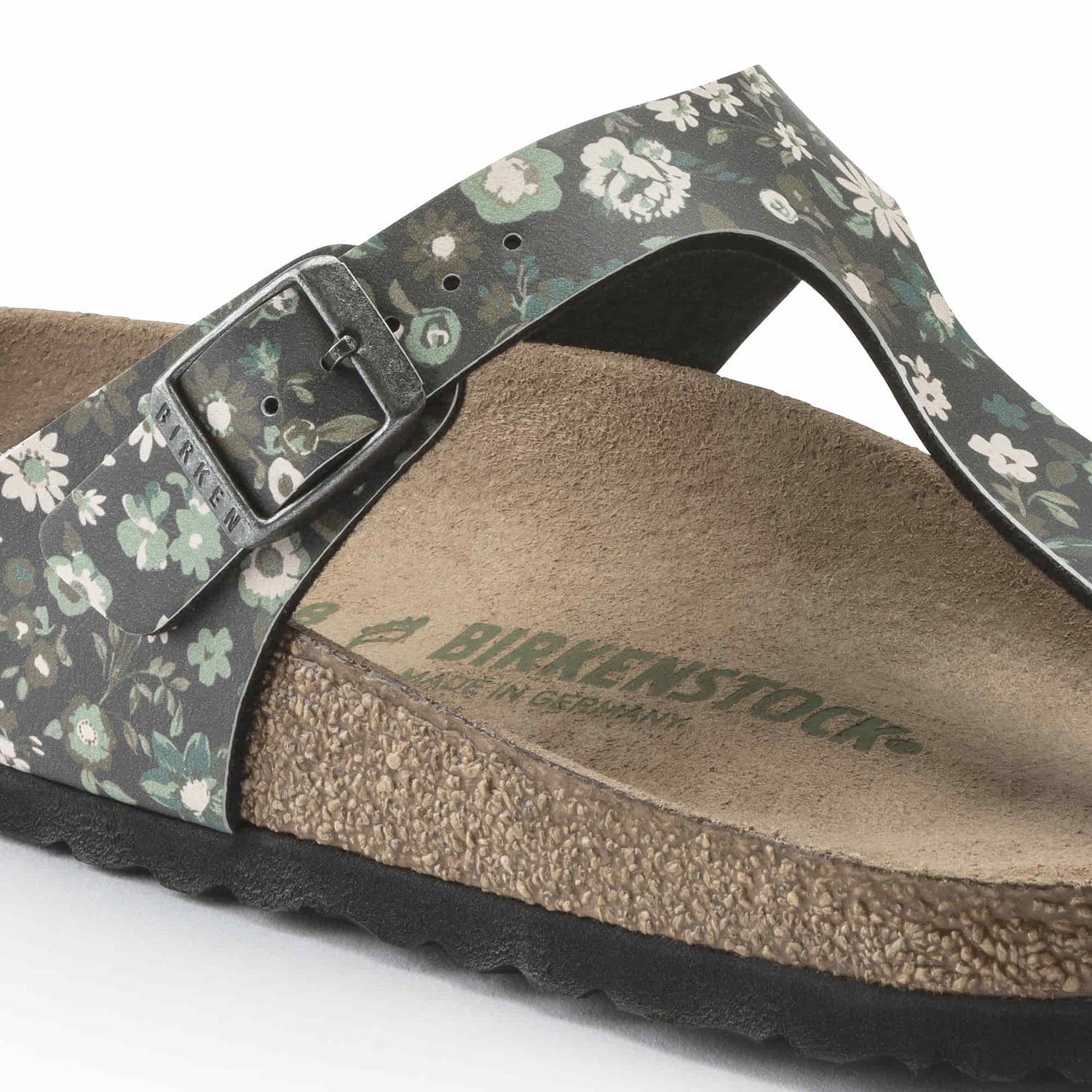 BIRKENSTOCK Gizeh Vegan Birko-Flor Sandal Green