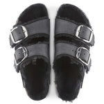 Arizona Big Buckle Shearling Oiled Leather - BIRKENSTOCK
