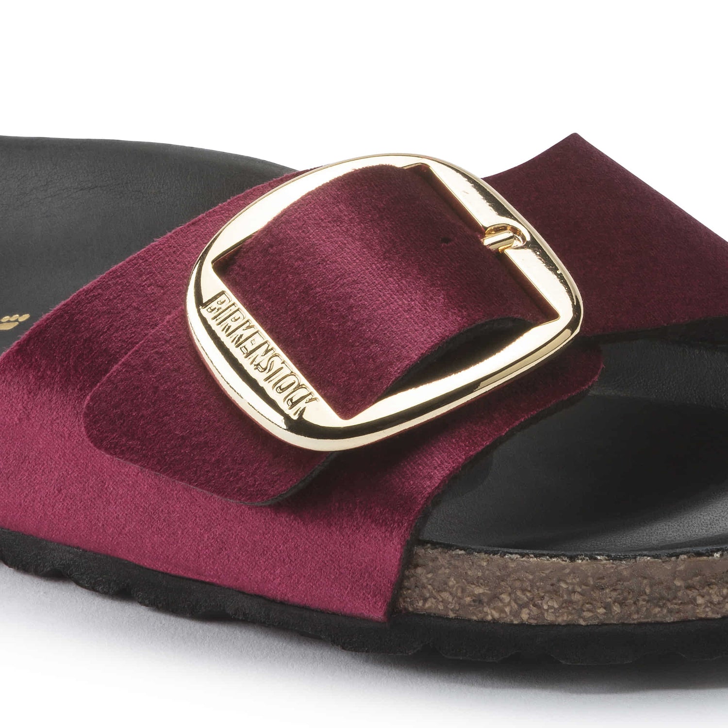 BIRKENSTOCK Madrid Big Buckle Sandal Red