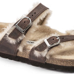 Mayari Shearling Oiled Leather - BIRKENSTOCK