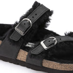 Mayari Shearling Oiled Leather - BIRKENSTOCK