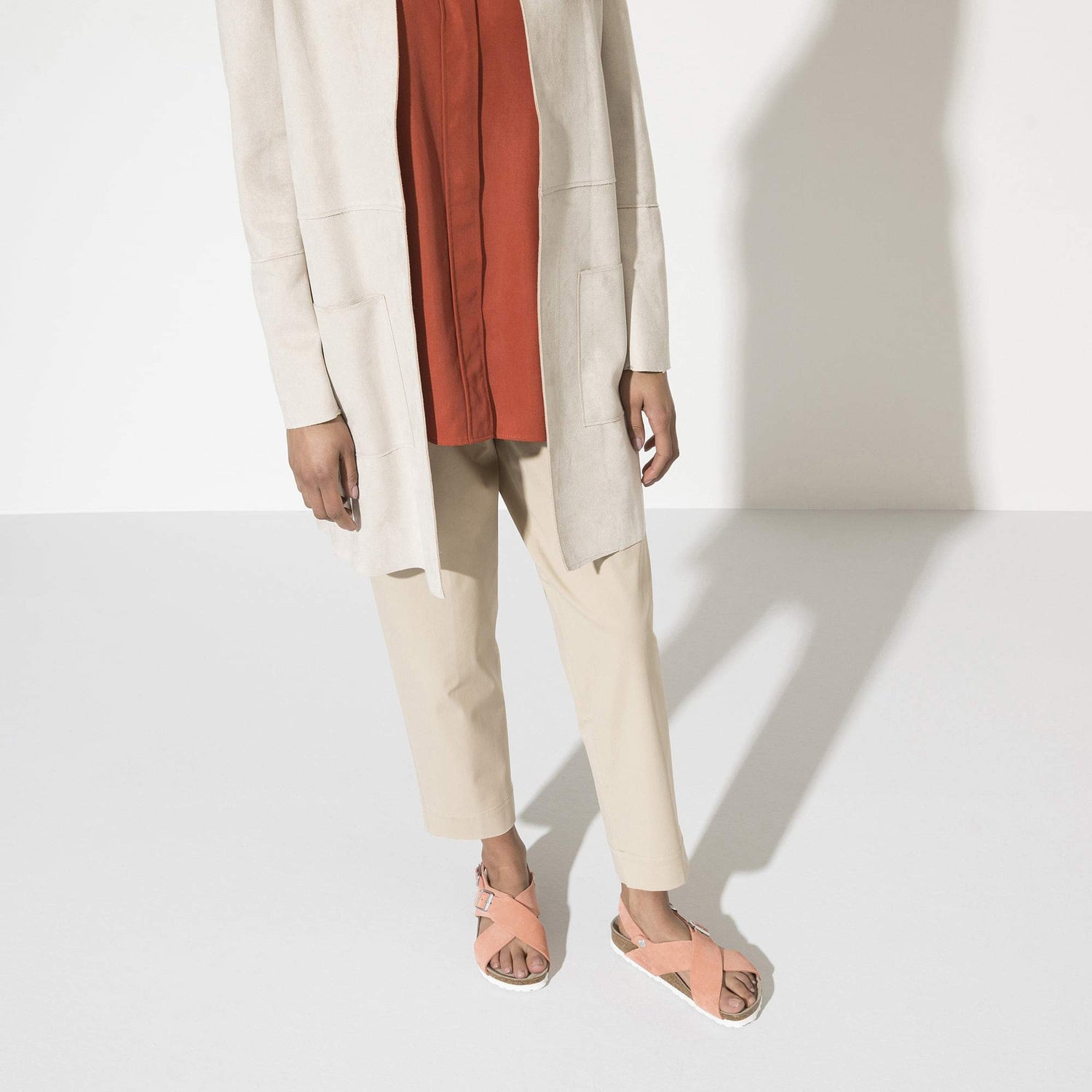 Birkenstock Tulum Outfit BIRKENSTOCK Tulum Suede Leather Soft