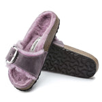 Madrid Big Buckle Shearling Oiled Leather - BIRKENSTOCK