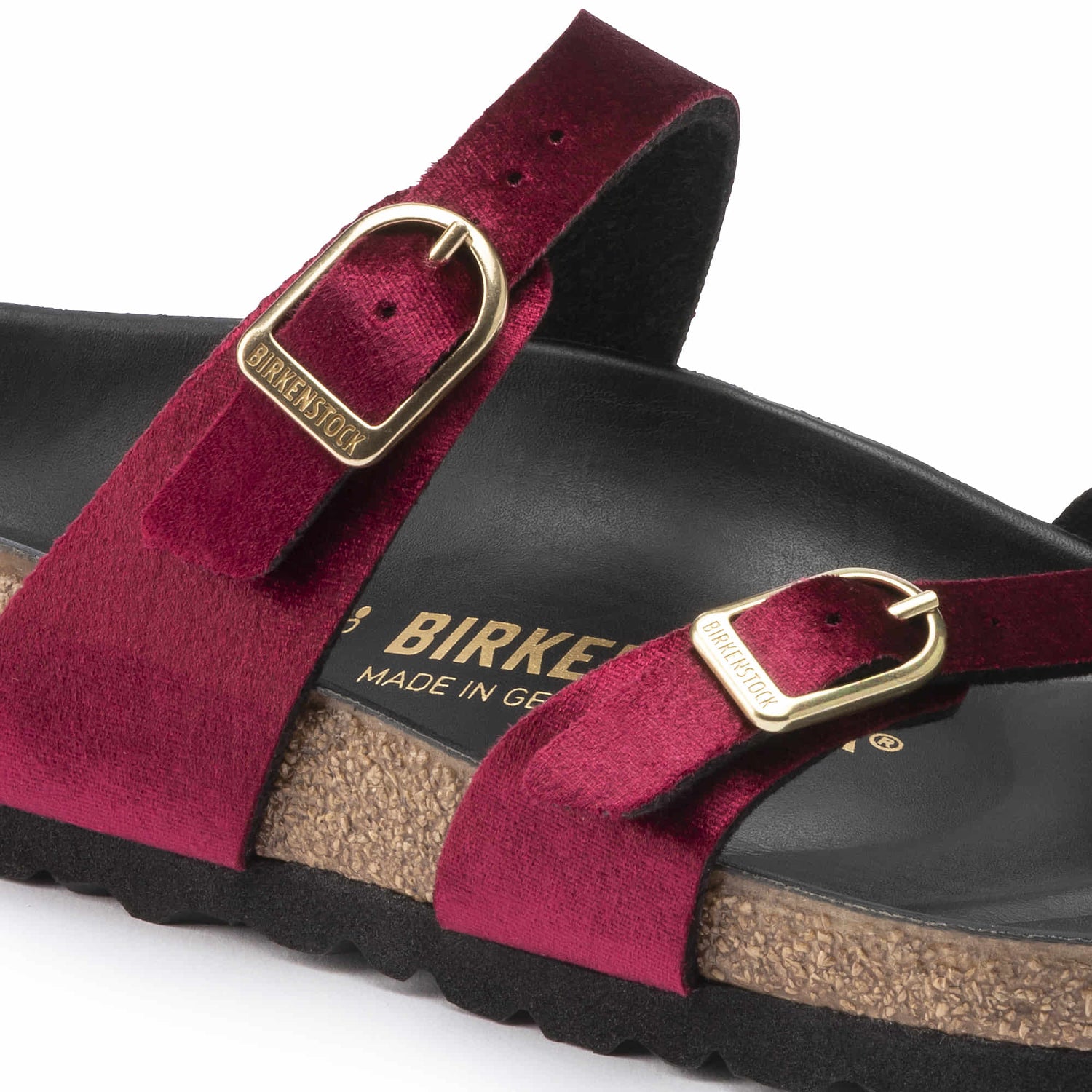 Buy Red Red/Maroon Mayari Velvet Online in India BIRKENSTOCK