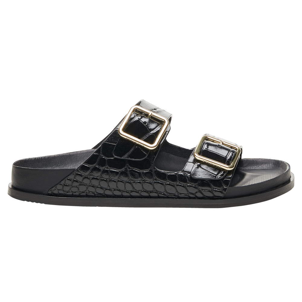 Birkenstock big best sale buckle croco