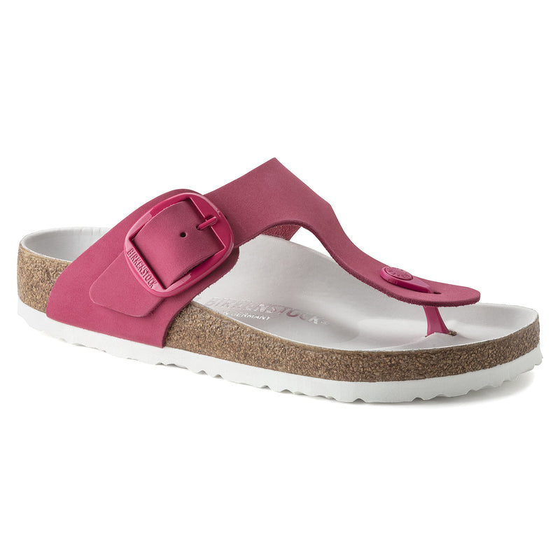 Gizeh Big Buckle Nubuck Leather