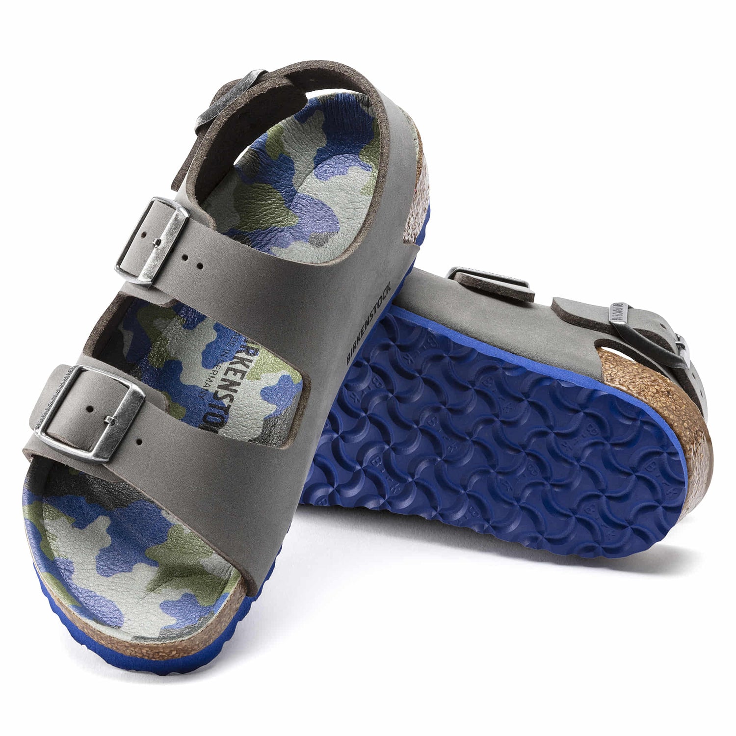 Buy Gray Gray/Desert Soil Gray/Camo Milano Kids Birko-Flor Online
