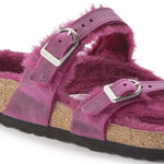 Mayari Shearling Oiled Leather - BIRKENSTOCK