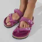Mayari Shearling Oiled Leather - BIRKENSTOCK