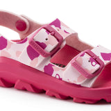 Birkenstock Mogami Kids Pink  Birko-Flor Side Details