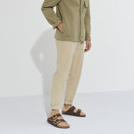 Birkenstock Arizona Bold Shearling Nubuck Leather front look